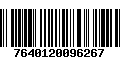 Código de Barras 7640120096267