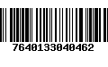 Código de Barras 7640133040462