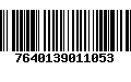 Código de Barras 7640139011053