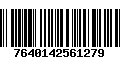 Código de Barras 7640142561279