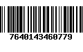 Código de Barras 7640143460779