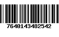 Código de Barras 7640143482542