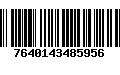 Código de Barras 7640143485956