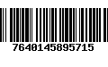 Código de Barras 7640145895715