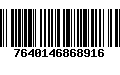 Código de Barras 7640146868916