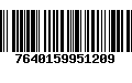 Código de Barras 7640159951209