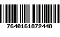 Código de Barras 7640161872448