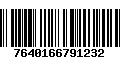 Código de Barras 7640166791232