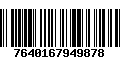 Código de Barras 7640167949878