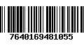 Código de Barras 7640169481055