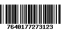 Código de Barras 7640177273123