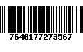 Código de Barras 7640177273567