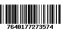 Código de Barras 7640177273574