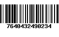 Código de Barras 7640432490234