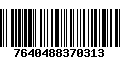 Código de Barras 7640488370313