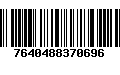 Código de Barras 7640488370696