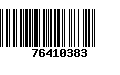 Código de Barras 76410383