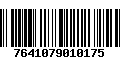 Código de Barras 7641079010175