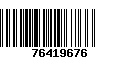 Código de Barras 76419676