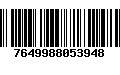 Código de Barras 7649988053948