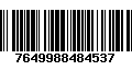 Código de Barras 7649988484537