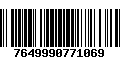 Código de Barras 7649990771069