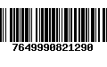 Código de Barras 7649990821290