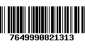 Código de Barras 7649990821313