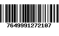 Código de Barras 7649991272107