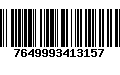 Código de Barras 7649993413157