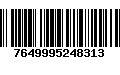 Código de Barras 7649995248313