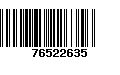 Código de Barras 76522635