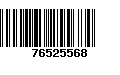 Código de Barras 76525568