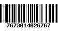 Código de Barras 7673014026767