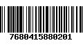 Código de Barras 7680415880201