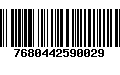 Código de Barras 7680442590029