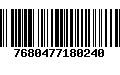 Código de Barras 7680477180240