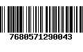 Código de Barras 7680571290043