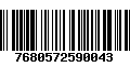 Código de Barras 7680572590043