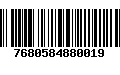 Código de Barras 7680584880019