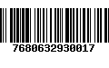 Código de Barras 7680632930017