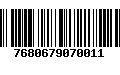 Código de Barras 7680679070011