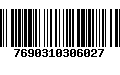 Código de Barras 7690310306027