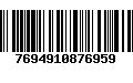 Código de Barras 7694910876959