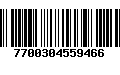 Código de Barras 7700304559466