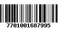 Código de Barras 7701001687995