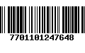 Código de Barras 7701101247648