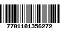 Código de Barras 7701101356272