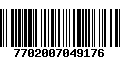 Código de Barras 7702007049176