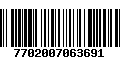 Código de Barras 7702007063691
